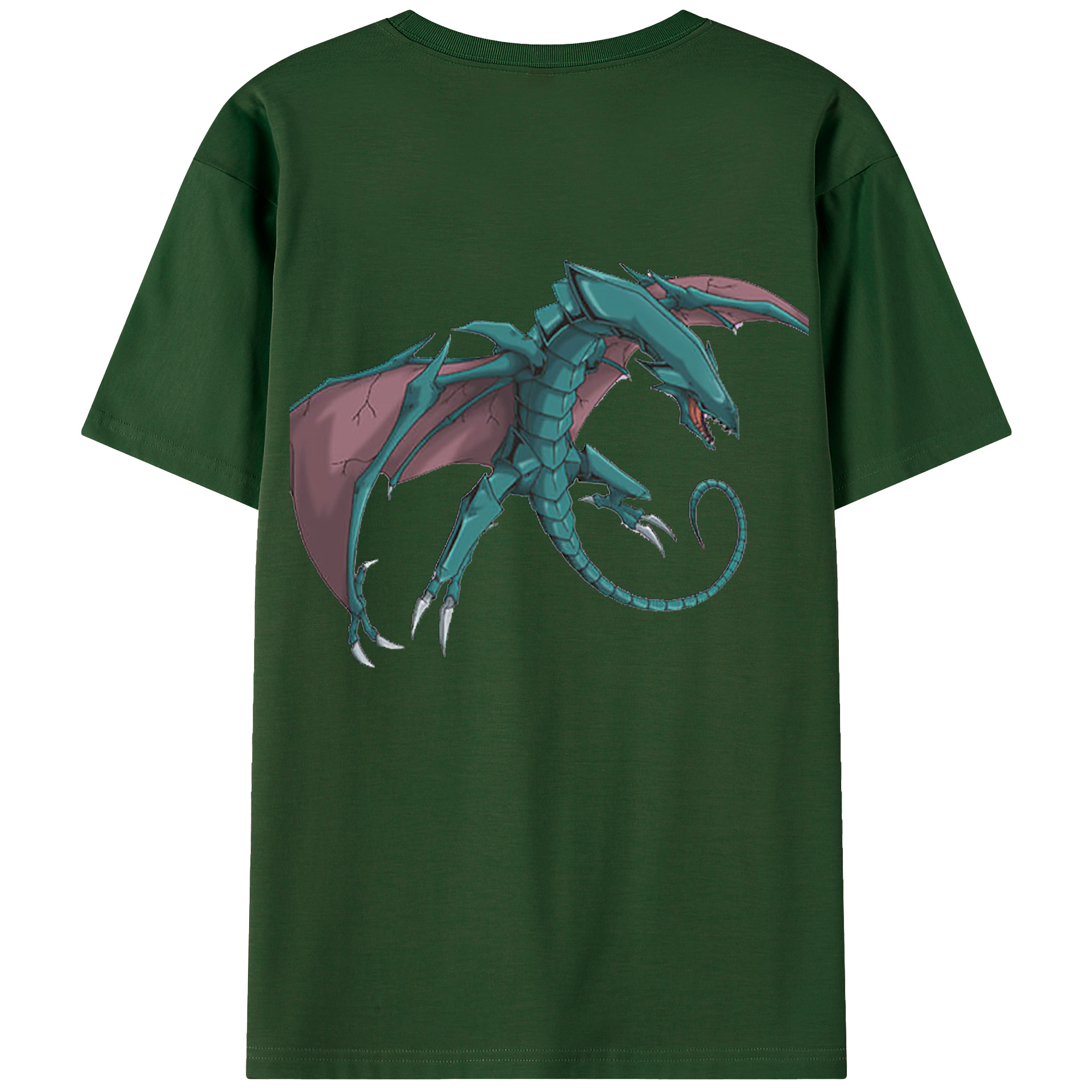 （画像用） 遊☆戯☆王 Yu-Gi-Oh! 綿100％半袖Tシャツ（背面プリント）